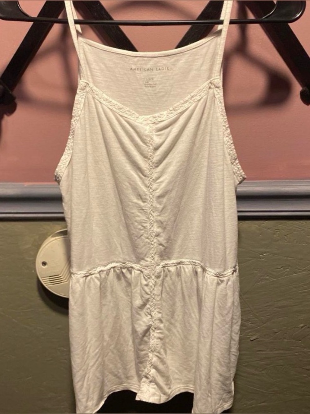 American Eagle White Tank Top